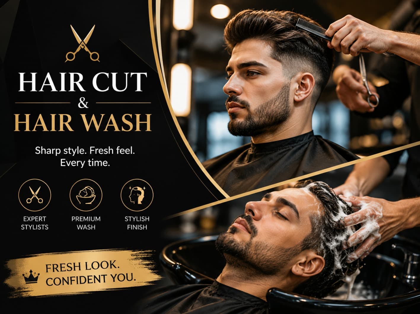 Premium Hair Cut + Hair Wash | Starting at ₹149